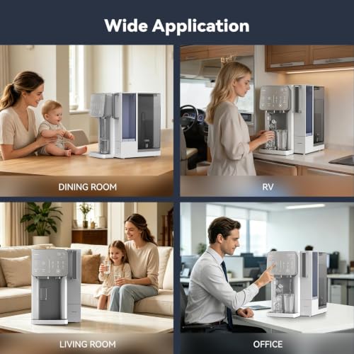 Image of Reverse Osmosis Water Filter Countertop Ice Maker & Cold