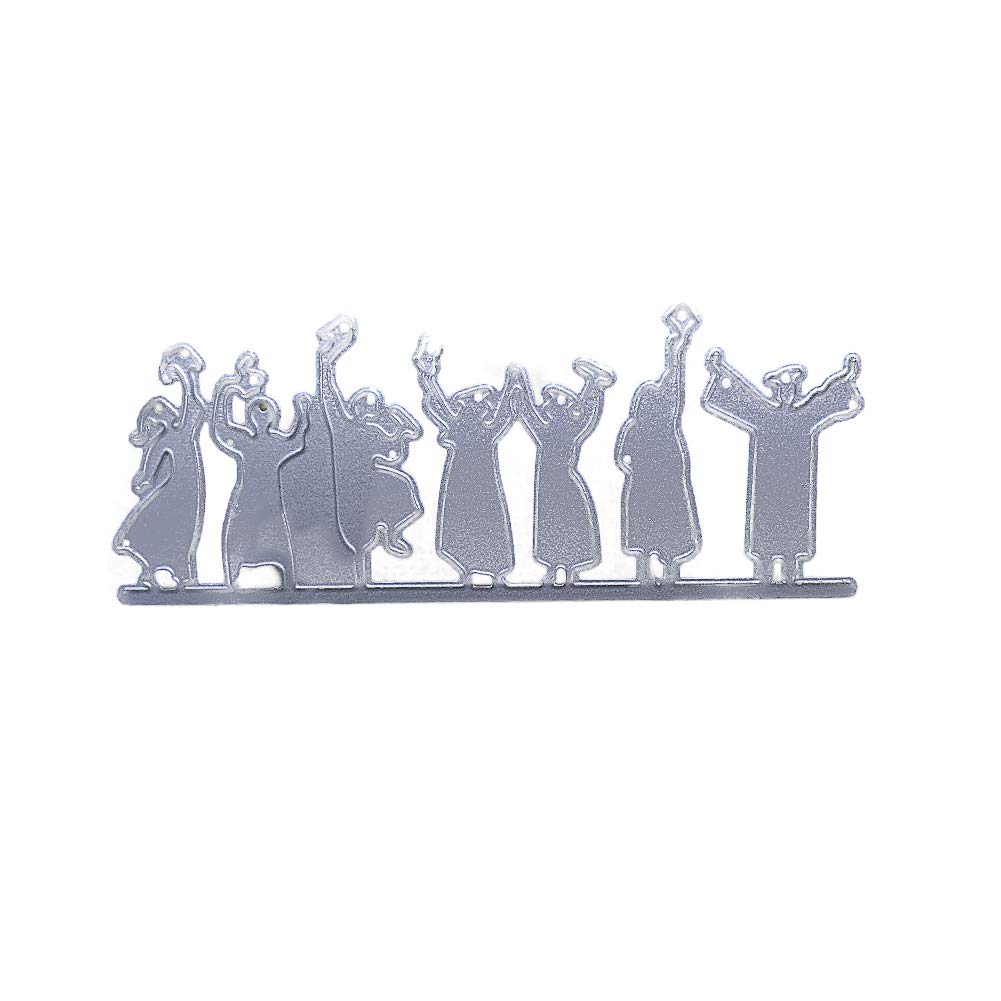 Fustella In Metallo Per Scrapbooking Happy Graduates - Taglio E Goffratura - 14.4 X 5.7 Cm