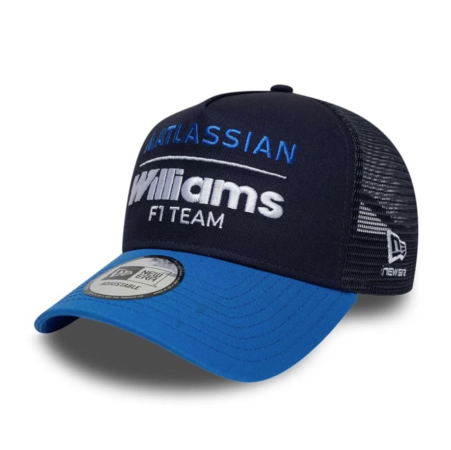Casquette New Era Williams Racing F1 bleu marine réglable Essentials style motorsport