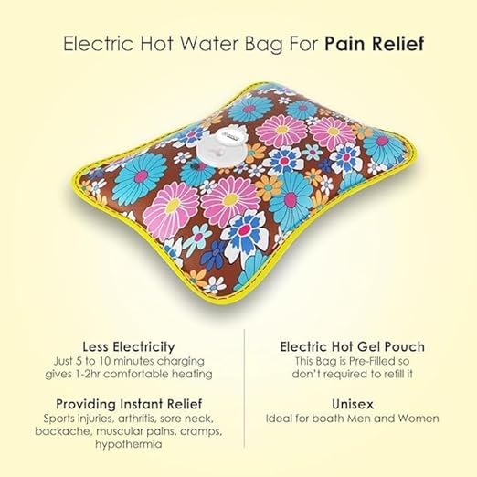 Image of ZEXSAZONE Soft Plush Teddy Bear Hot Water Bottle - Cute & Cozy Stuffed Toy Style Cover for Kids & Adults | Relieves Pain, Cramps & Provides Warmth | Perfect Winter Gift, Birthday & Valentine Present