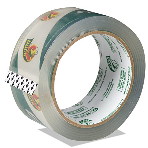 Duck CS60C EZ Start Premium Packaging Tape, 1.88-Inch x 60yds, 3-Inch Core, Clear