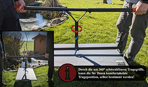 Plattenheber MSB Hebi für präzises Heben und Verlegen von Platten