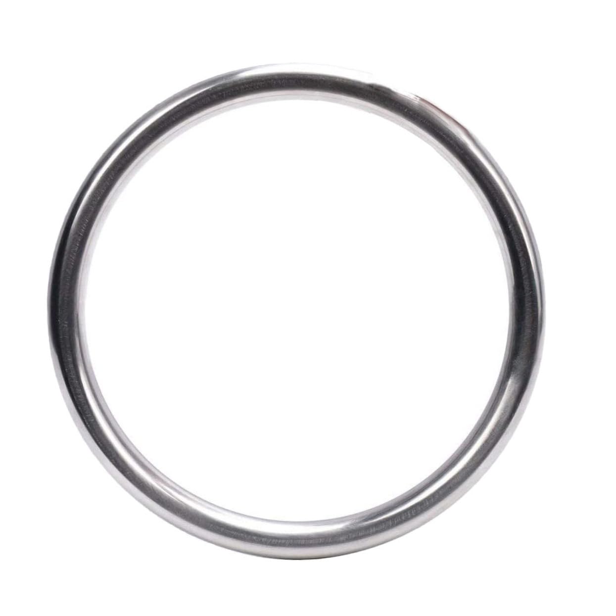 Didiseaon Edelstahl Trainingsring Belastbarer Fitness Ring für Handkoordination und Kraft Langlebiger Metallring Rostfrei Vielseitig für Wohnzimmer und Garten Design