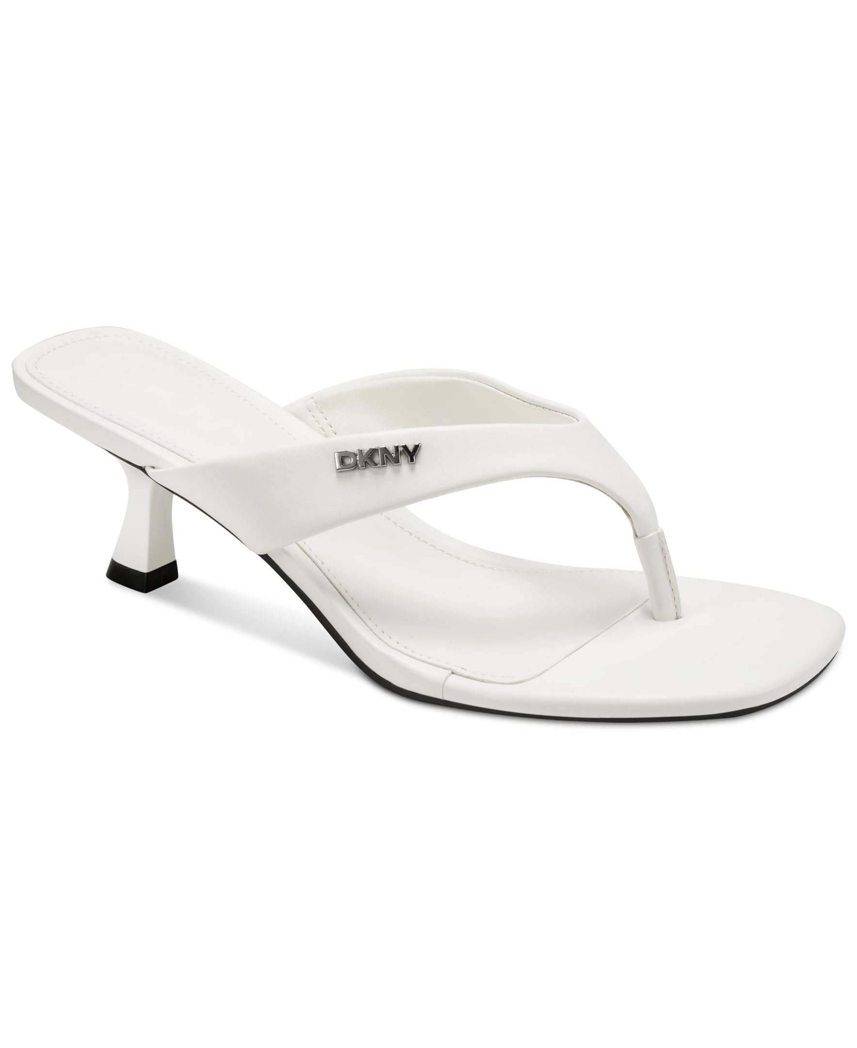 

                                                    DKNY Women's Mackey Thong Flip Flop Heel, Marshmal