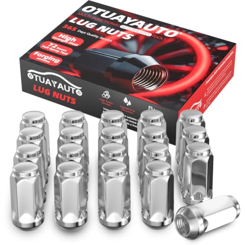 Image of OTUAYAUTO M14x1.5 20PCS Lug Nuts, Replacement for 2010-2024 Chevy Camaro