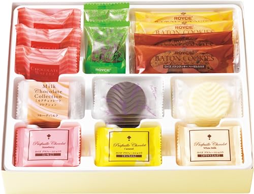 ROYCE Chocolat No Shiki "Hokkaido"- Assortment of Chocolates Inspired by Hokkaido Scenery | Luxury Chocolate Gift Set | Japanese Chocolate from Hokkaido (40 Pieces of Chocolate)