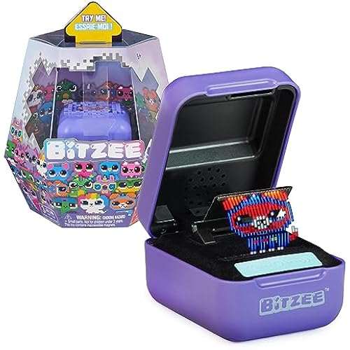 BITZEE, Interactive Toy Digital Pet with 15 Animals Inside, Virtual Electronic Pets React to Touch, Kids Toys for Girls and Boys