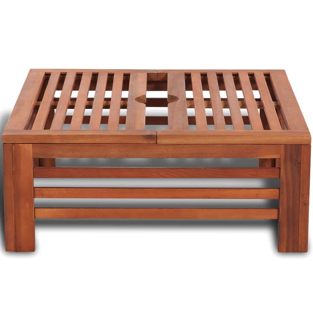 vidaXL Couverture de Support de Parasol en Bois