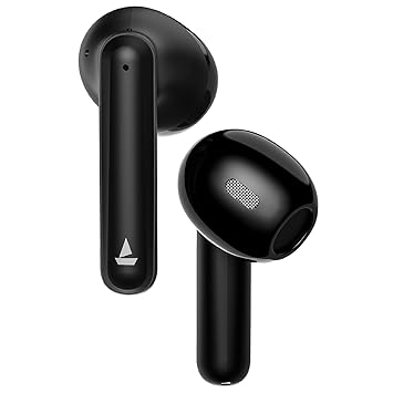boAt Airdopes 141 Pro True Wireless Earbuds with 45H Playtime, Quad Mics ENx? Tech, 12mm Drivers, ASAP? Charge, Beast? Mode for Gaming & BT v5.3(Active Black)