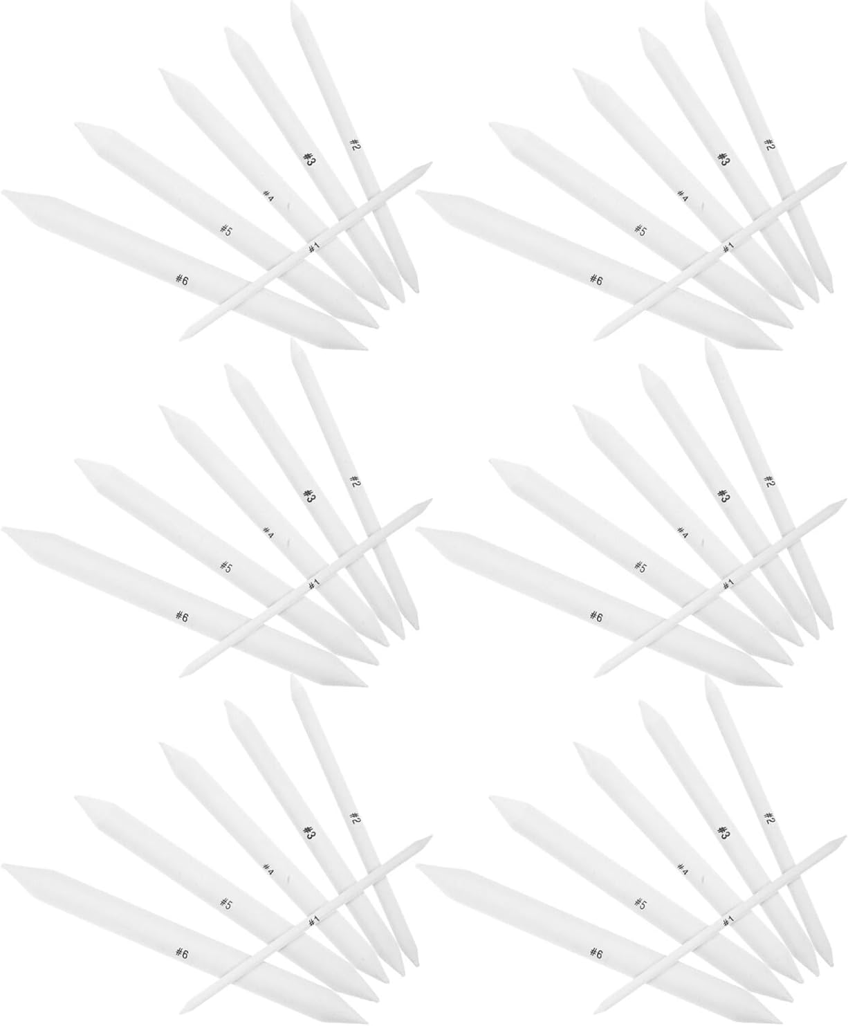 MAGICLULU 42pcs Sketch Blending Stumps and Smudging Sticks for Artists and Students, Drawing Art Blenders Set with Charcoal Sketch Tools for Shading, Smudging, and Sketching