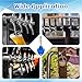 10 Pack Beer Tap Plug,Draft Beer Tap Plugs Taps Cap Beers Taps Cleaning Brush Beers Faucet Cover Kegerator Cleaning Kit for Most Standard Kegerator Home Party Restaurant Bar