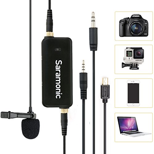 Micro-Cravate Saramonic LavMic pour Supprimer le Mauvais Son de vos Vidéos Android