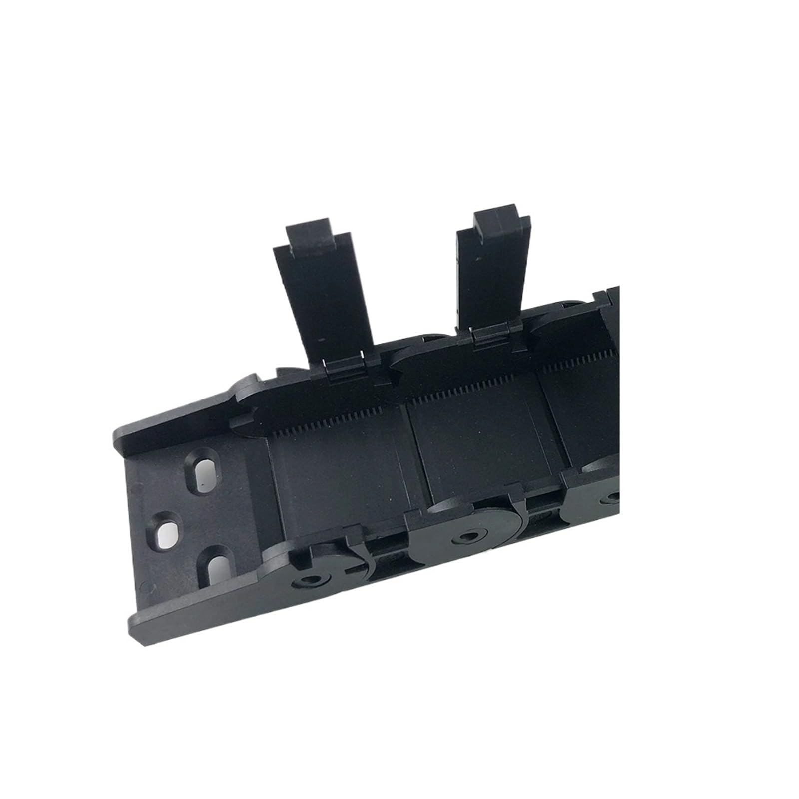 Equipos industriales Cadena portacables 18x18 18x25 18x37 18x50 mm Cadena de arrastre de transmisión de cable de remolque de plástico interior abierto semicerrado 1 metro Cadenas de transmisión(48mm,1