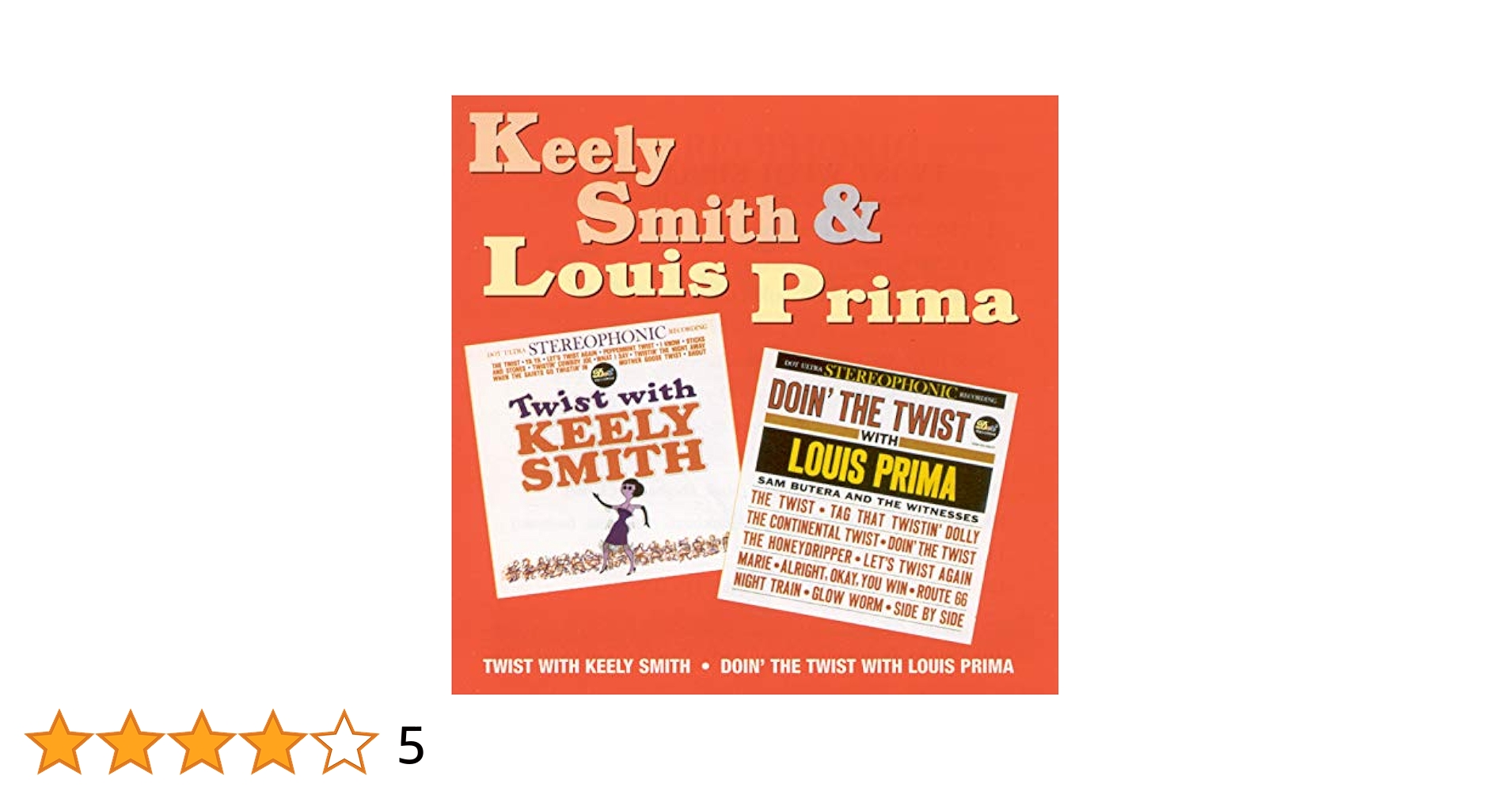 その他 Twist with Keely Smith / Doin' the Twist with Louis