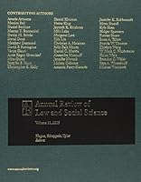 Annual Review of Law and Social Science 2015 0824341112 Book Cover