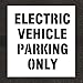 Pavement Stencil,37"H,37"W,0.125" Thick
