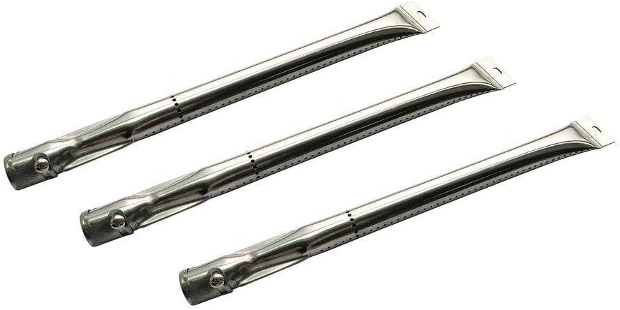 (3 Pack) Replacement Stainless Steel Burner for Costco, Grand Hall, Life@Home, Members Mark, Nexgrill, North American Outdoors, Patio Range & Perfect Flame Gas Grill Models