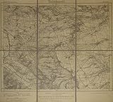  Karte des Deutschen Reiches. Umdruckausgabe. 388. Querfurt.
