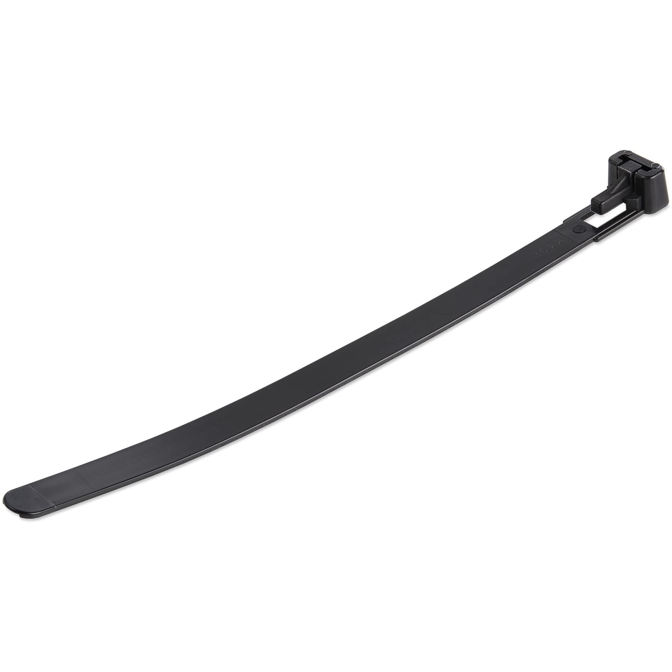Startech.com Black/White 6"(15Cm) Reusable Cable Ties - 1/4"(7Mm) Wide.