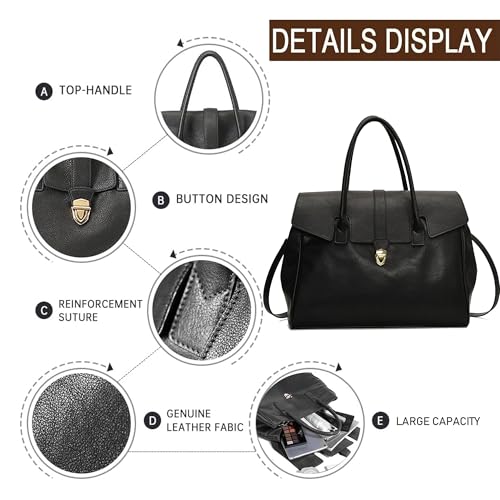 Bolso Tote para Mujer con Gran Capacidad y Asa Superior miniatura 5