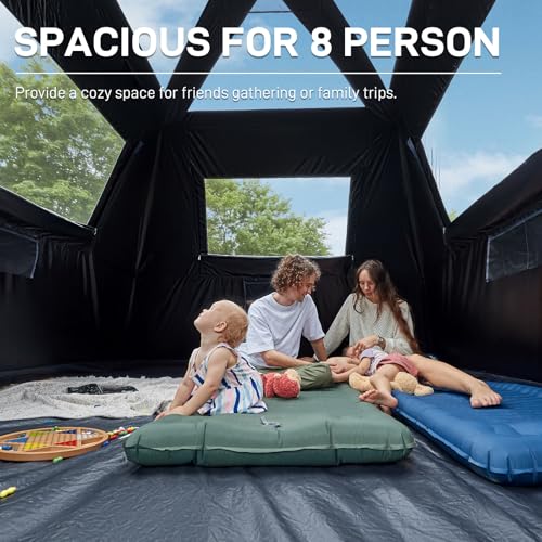 Carpa de Cabina EVER ADVANCED para 8 Personas con Diseño Blackout miniatura 2