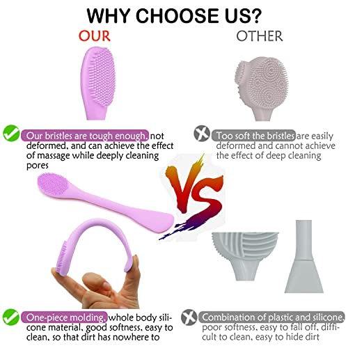 image for RamPula Silicone Facial Mask Applicator Face Masks Skincare Brush Faci