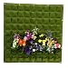 Yosoo 81 Pockets Planting Bags Wall Hanging Gardening Planter Outdoor Indoor Vertical Greening Grow Bags Flower Growing Container, Black