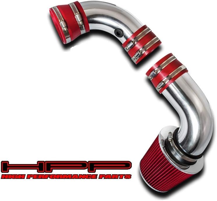 Cold Air Intake Kit & Red Filter Combo for Chevy S-10 / Blazer 1996-2005 4.3L V6 Engine