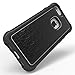 iPhone 7 Case, Ballistic [Tungsten Tough Series] Heavy Duty Protection Black Case for Apple iPhone 7 Drop Test Certified 7ft Impact Drop Protection Black Brushed Metal Back Plate - Also Fits iPhone 6s