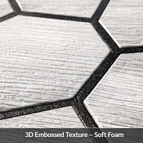 Image of Barebeauty 3D Wall Panel Wallpaper, Self Adhesive PE Foam Brick Sticker, Waterproof Wall Covering for Home Decor, 70 x 70 cm (Pack of 25, 131.75 Sq. Ft. Approx)