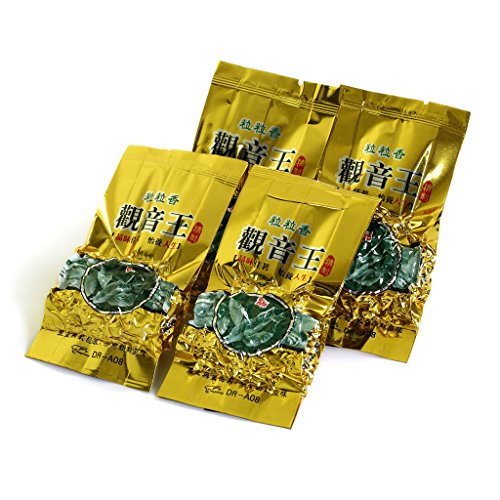GOARTEA 30Pcs 8g Nonpareil Supreme Tieguanyin Tie Guan Yin Oolong Tea - Iron Goddess Fujian Anxi High Mountain Chinese Oolong Tea