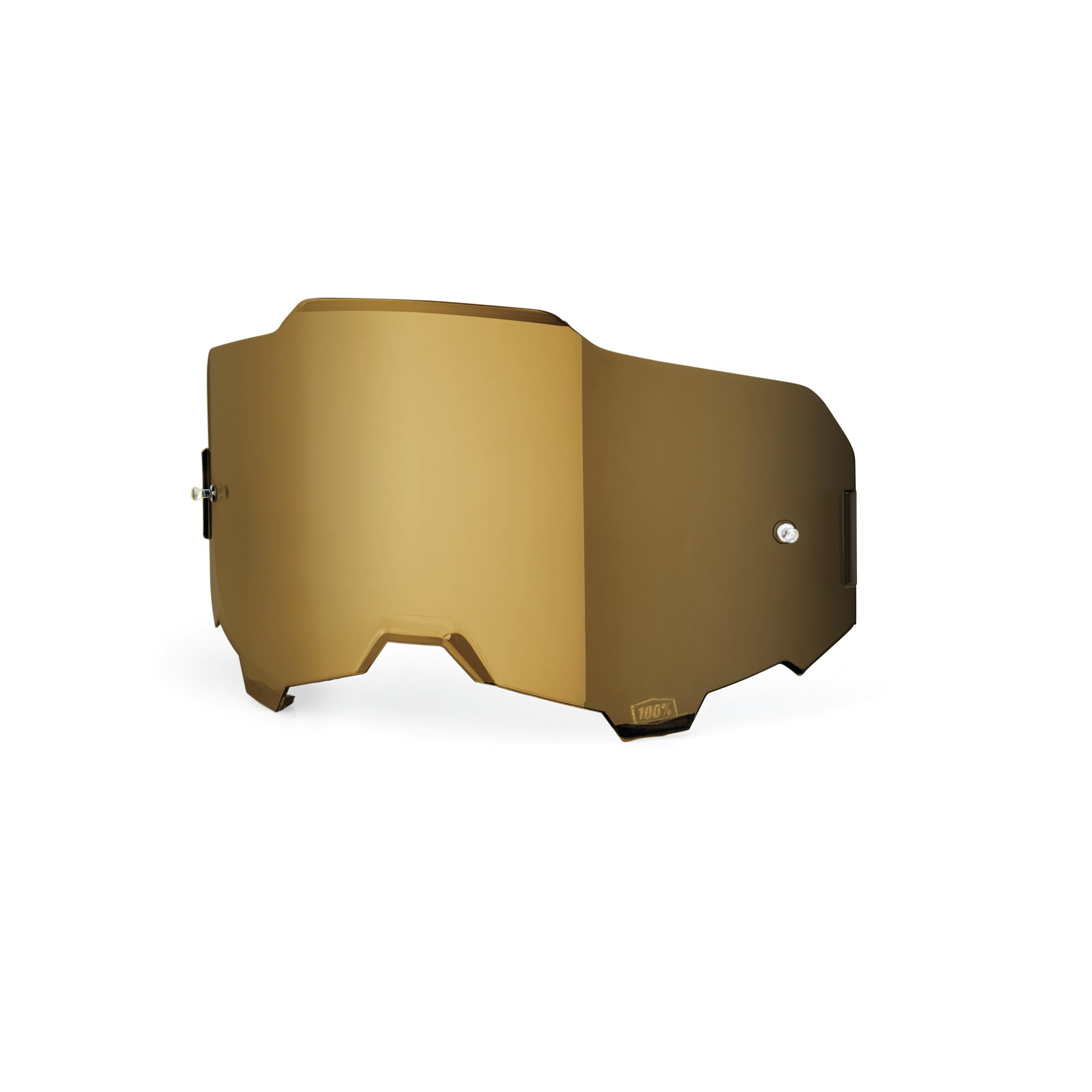100% MÁSCARAS ARMEGA Remplacement – Lentille miroir injecté or véritable