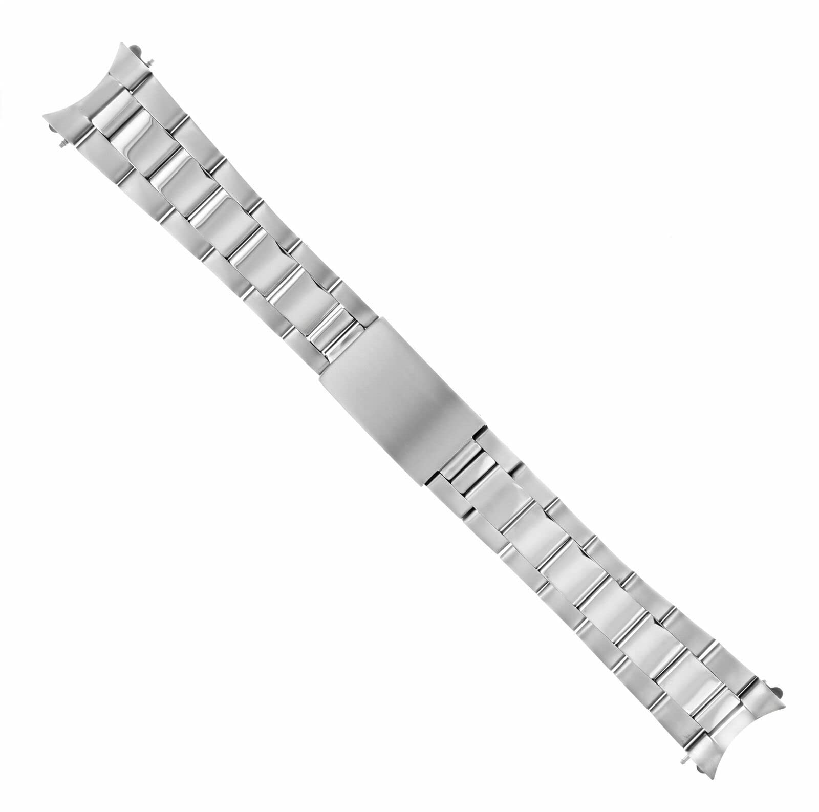 Ewatchparts 19mm Oyster Watch Band Bracelet Solid Compatible With 78350 Rolex Date 34mm Polish Center Stainless Steel