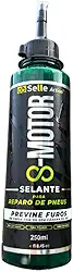 Selante S-MOTOR 250ml - Universal para Pneus (Tubeless/Câmara) - Selle Action