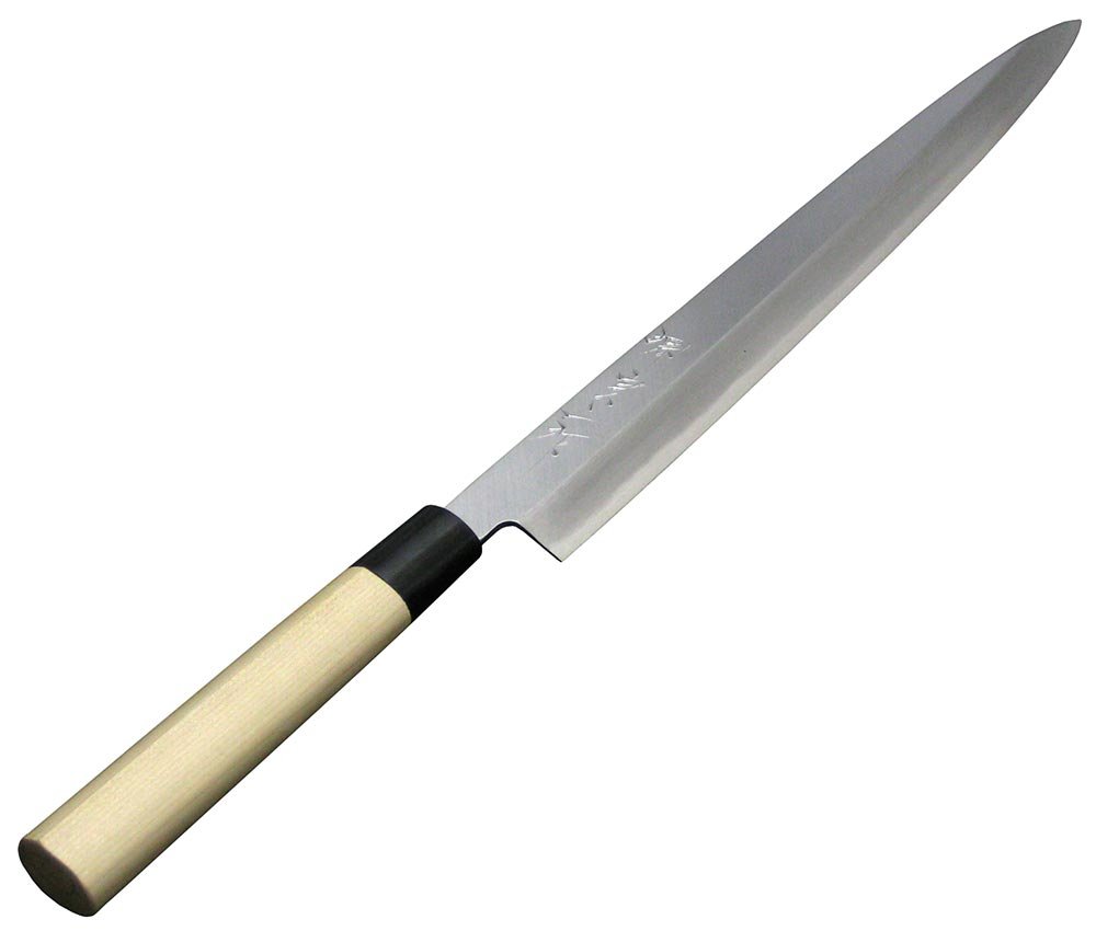 カスミ柳刃300 柳刃包丁 ステンレス製 木製ハンドル Amazon｜包丁 堺宗