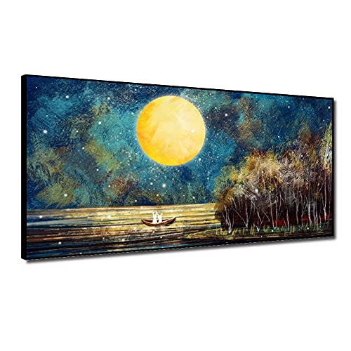 DIY 5D Diamant Peinture Kits Lune 50x140cm Idée Cadeau Art Crafts