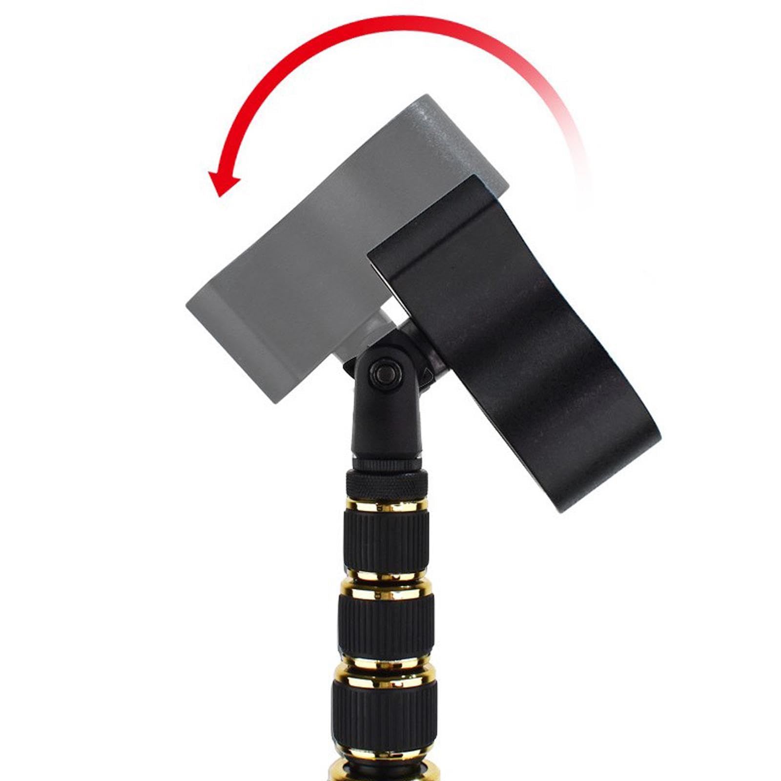 Kokiya Lazy Hair Dryer Stand Rack Adjustable Height Tripod Sturdy Retractable Blow Dryer Holder Floor Desktop Standing for Household