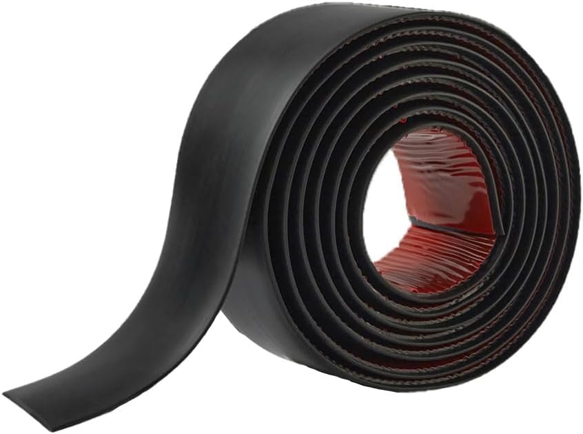 20M Laminate Flooring Threshold Transition Strip,PVC Door Bars for Doorways,Self Adhesive Vinyl Floor Edge Trim,Tile to Laminate Beading,Floor Joining Strip Gap Covering(4cm,Black) — image 1