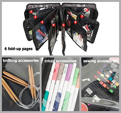 Image of PACMAXI Sewing Accessories Storage Bag, Knitting, Craft Tools