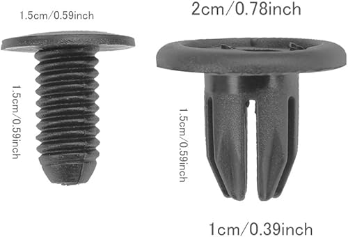 Miniatura 3 de 50 clips de repuesto para remaches de guardabarros para clips de repuesto Mini Cooper