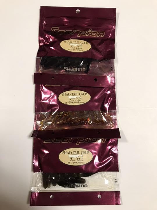 Amazon.co.jp: シマノ ワーム セット スコーピオン シャッド