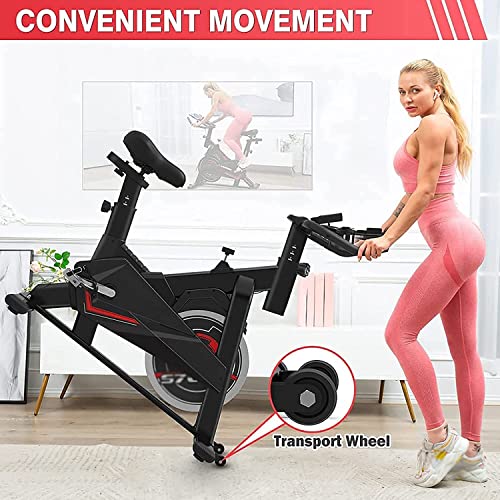 Image of Exercise Bikes Stationary Upright Bike Multi-Riding Position Adjustment Indoor Outdoor Cycling Bike with Holder for Home Gym