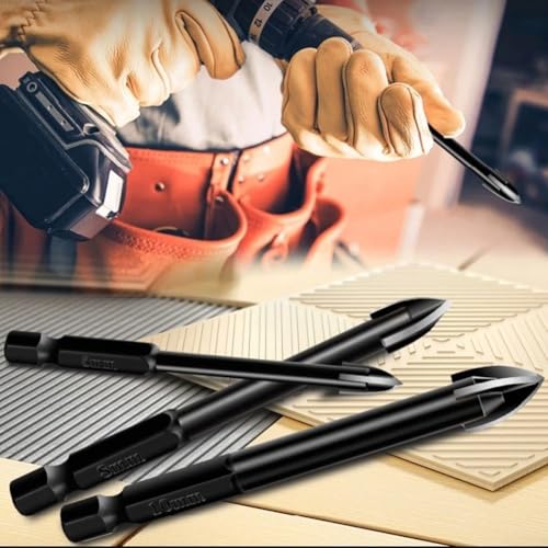 Set de 5 brocas multifuncionales para cerámica y vidrio miniatura 4