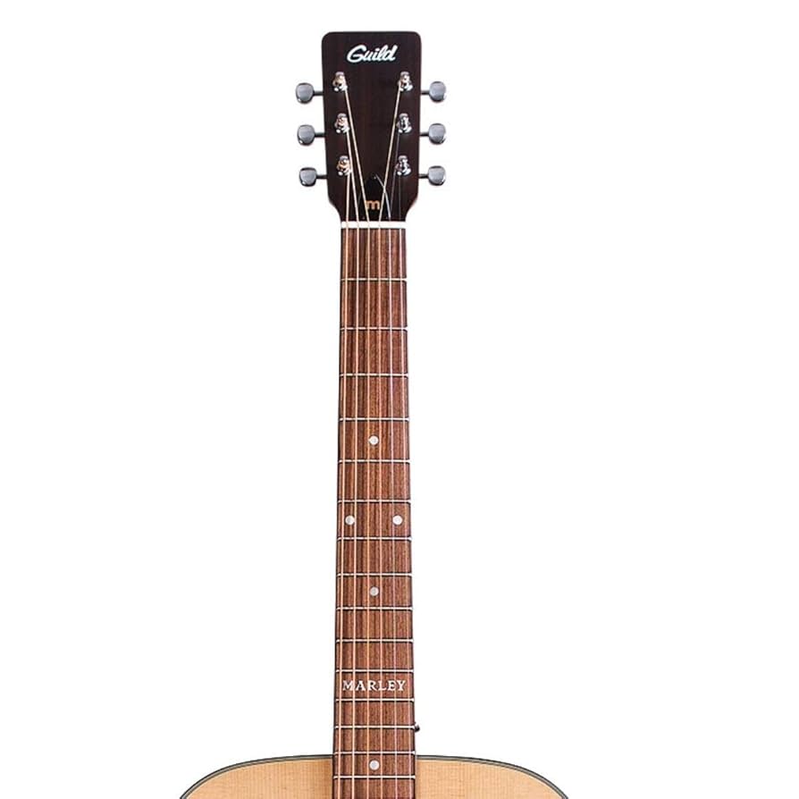 ギター GUILD A-20 x BOB MARLEY Amazon.com: Marley X Guild Guitars A-20 Acoustic Guitar with