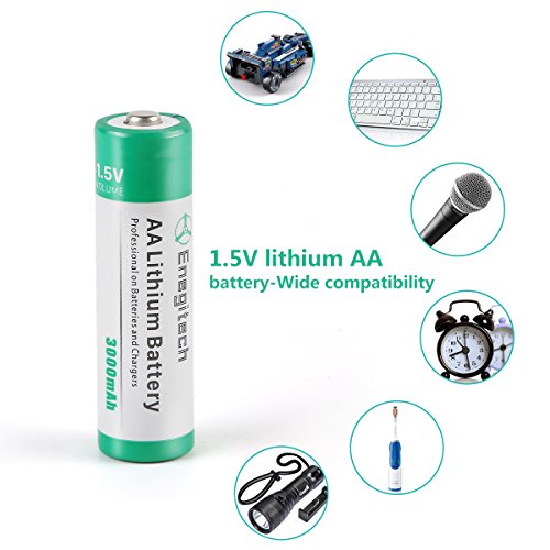 Enegitech AA 16P Lithium Battery, 3000Mah 1.5V Double A Lithium Battery For Blink Camera thumb #4
