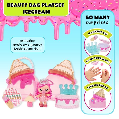 Yummiland Beauty Bag Playset y Muñeca Bianca Bubbglegum miniatura 3