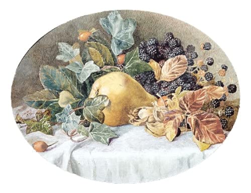 Tableau nature morte fruits pour habiller un mur vide avec art rétro 60x90cm