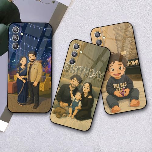 Image of COLORflow Back Cover Compatible with Samsung Galaxy A34 5G | Ghibli Studio Style Customized | Shockproof TPU Bumper with Camera Protection Back Cover Compatible with Samsung Galaxy A34 5G