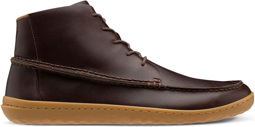 Vivobarefoot Gobi Mocc, Mens leather moccasin, with barefoot sole