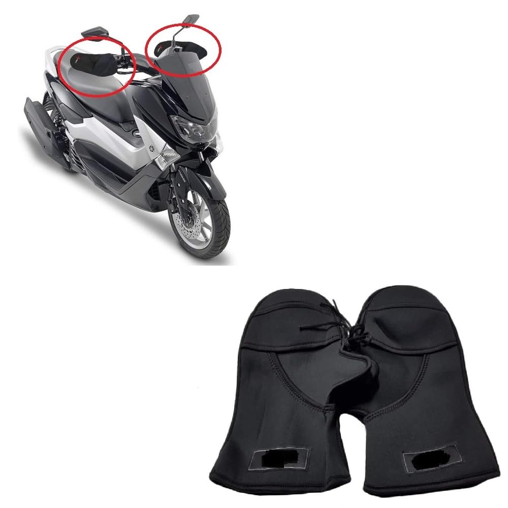 Compatible con Peugeot SATELIS 250 CUBREPIERNAS Manta TÉRMICA para Llevar Acolchado Impermeable+Fundas para Manos EN Neopreno Impermeables para Scooter